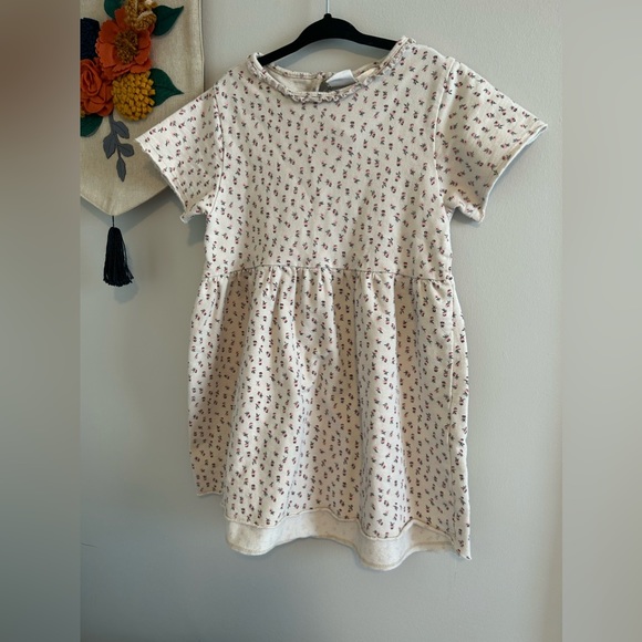 Zara Floral Dress 4/5Yr - Picture 2 of 2